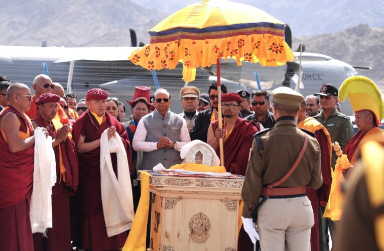 Holy Relics Of Tathagata Depart Ladakh After Successful 14 Day Exposition