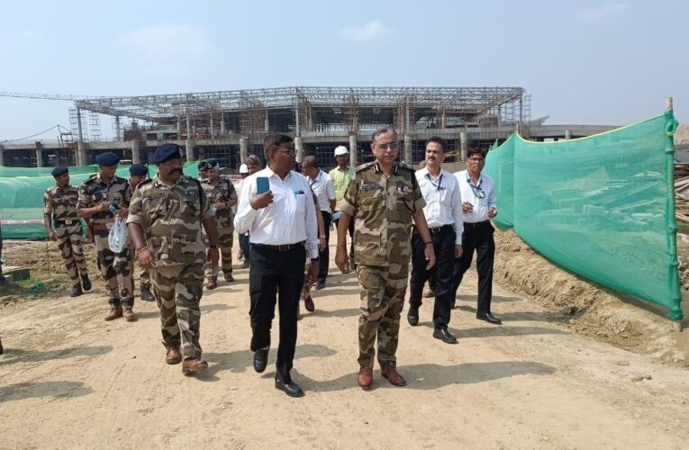 Darbhanga Airport Aviation Security Reviewed by CISF DGP