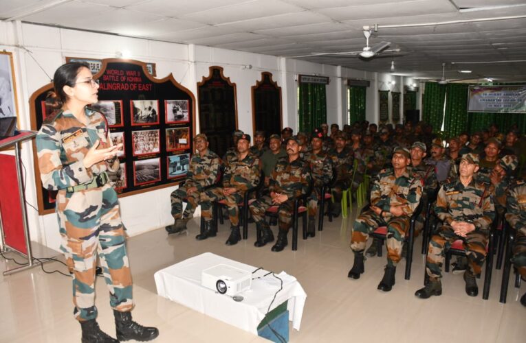 Assam Rifles Organises TB Mukt Bharat Abhiyaan Awareness Campaign in Manipur