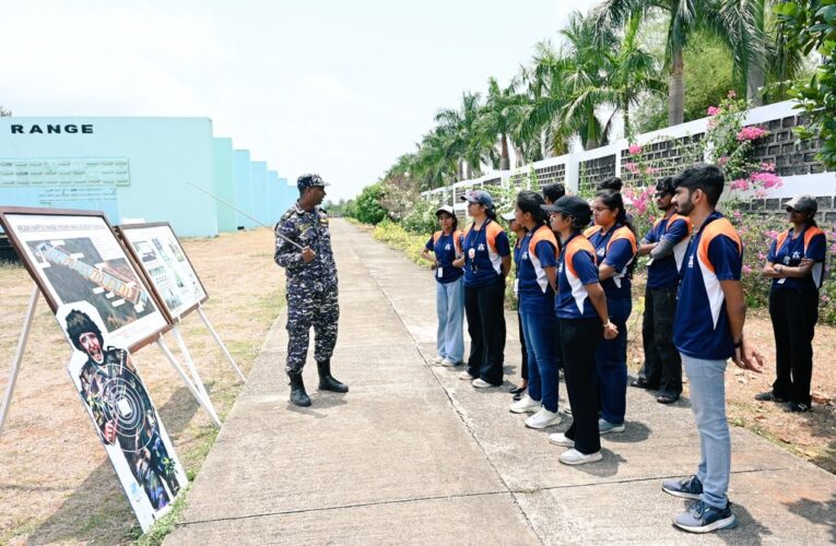 Indian Naval Academy hosts educational tour for Acharya Institute of Technology students