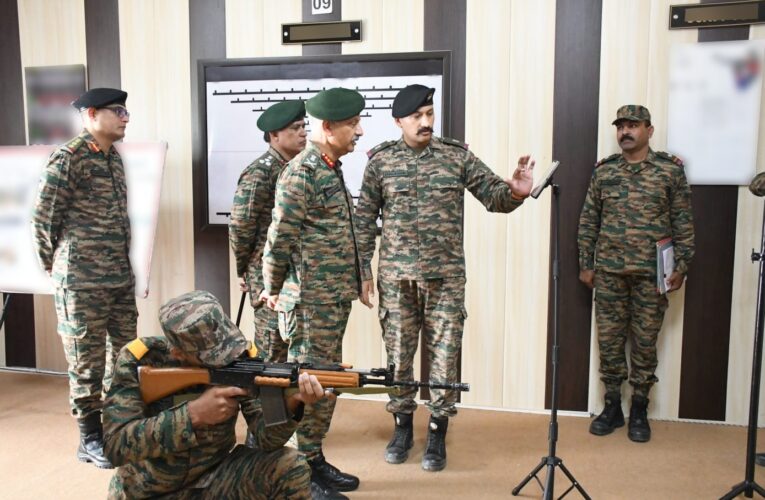 Sapta Shakti Command Chief of Staff reviews Black Charger Brigade operational readiness
