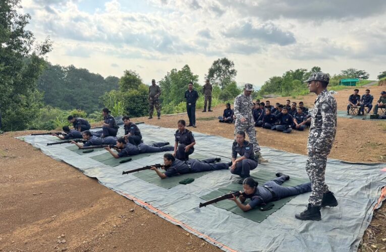 Assam Rifles conducts weapon training and firing cadre for NCC cadets in Manipur