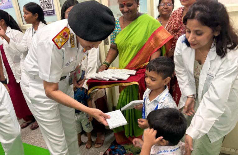 Director General Armed Forces Medical Services visits Early Intervention Centre at INHS Asvini