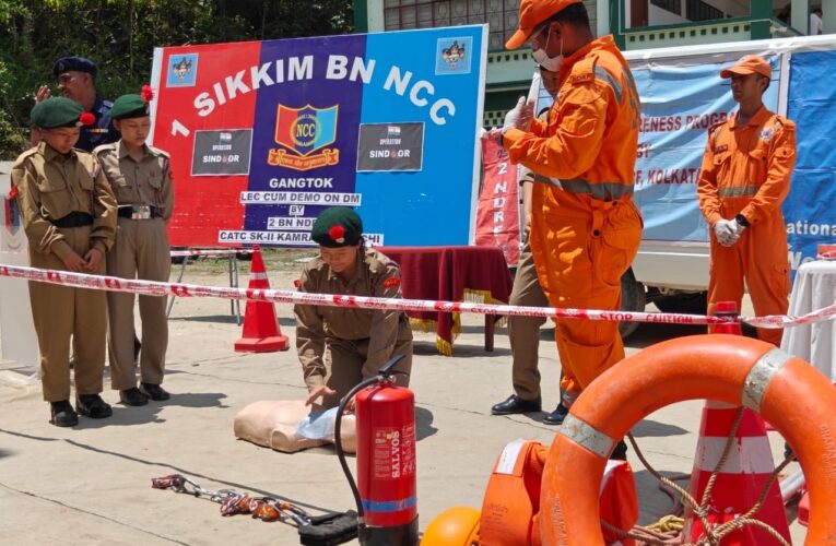 Combined Annual Training Camp empowers 453 NCC cadets from West Bengal and Sikkim in Namchi