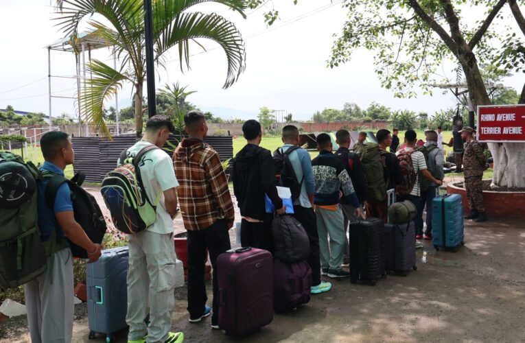 Manipur Territorial Army Training Begins For Hundreds Of New Recruits