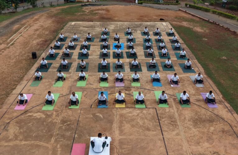 Assam Rifles Hosts Yoga Session In Moreh To Promote Personnel Wellness