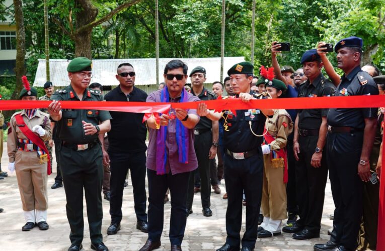 Meghalaya Chief Minister inaugurates relocated 41 Meghalaya Battalion NCC office in Tura to boost youth development