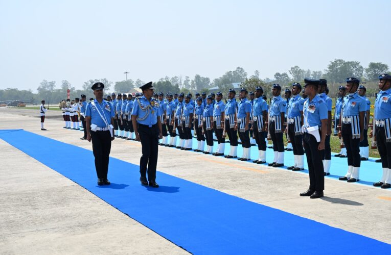 Air Marshal B Manikantan visits Bareilly Air Force Station inaugurates Medicare Centre and flies Su 30