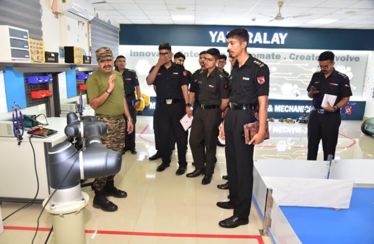 Young military officers visit MCEME Secunderabad to study advanced technology and defense innovation