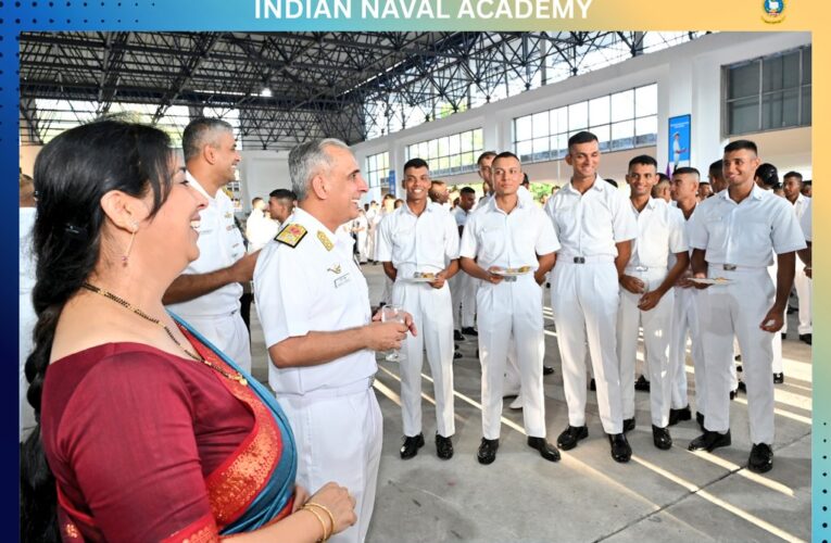 Indian Naval Academy Commandant inspires future naval officers ahead of passing out parade