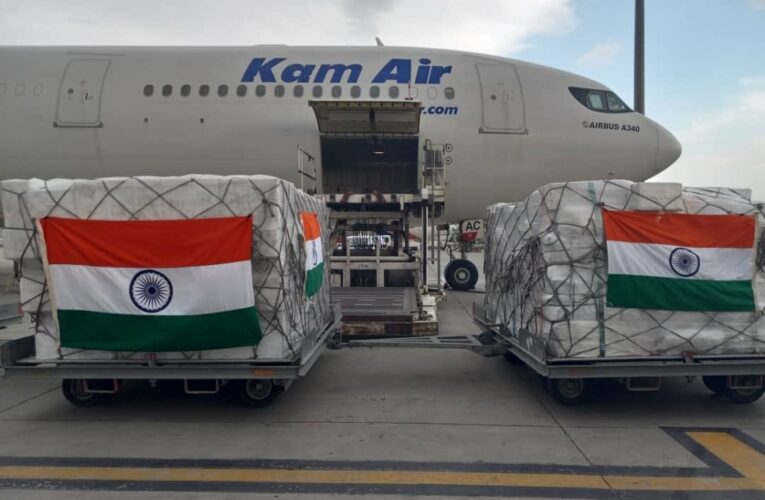 India sends 20 tons of critical vaccine materials to Afghanistan child immunization program