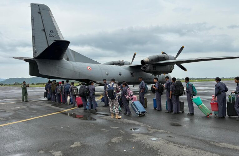 Indian Air Force evacuates NCC cadets from Imphal due to security situation