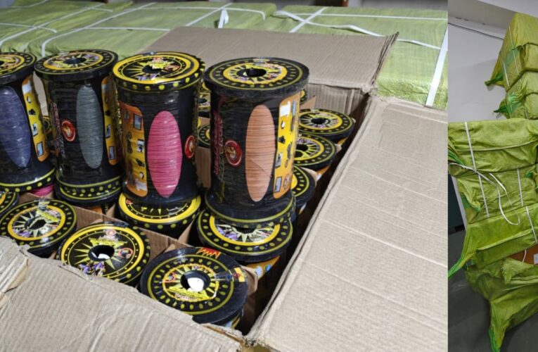 Delhi Police Seize Over 2000 Rolls of Banned Chinese Manjha in Uttam Nagar Raid