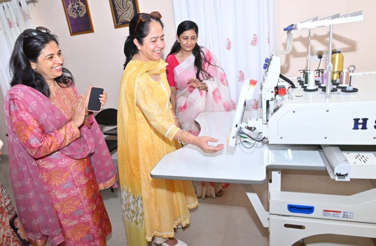 New baking and embroidery classes launched at Sapta Shakti Vocational Training Centre