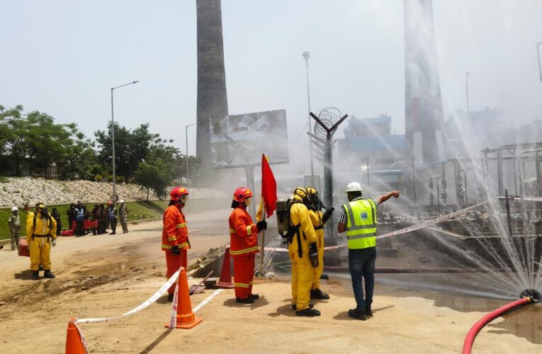 Joint Mock Drill Conducted on Acid Leakage Scenario at Patratu PVUNL Plant