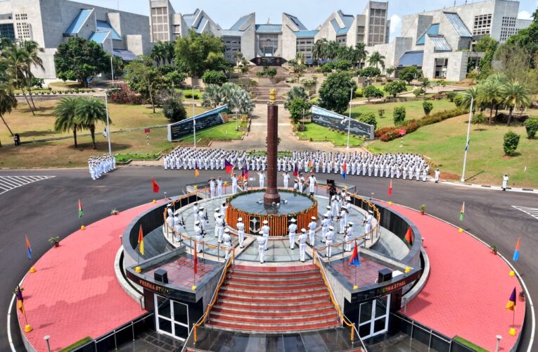 Indian Naval Academy Administers Oath of Allegiance to Passing Out Courses