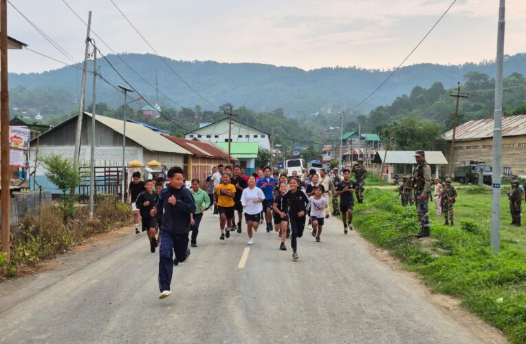 Assam Rifles Launches Fitness and Wellness Campaigns Across Border Districts of Manipur