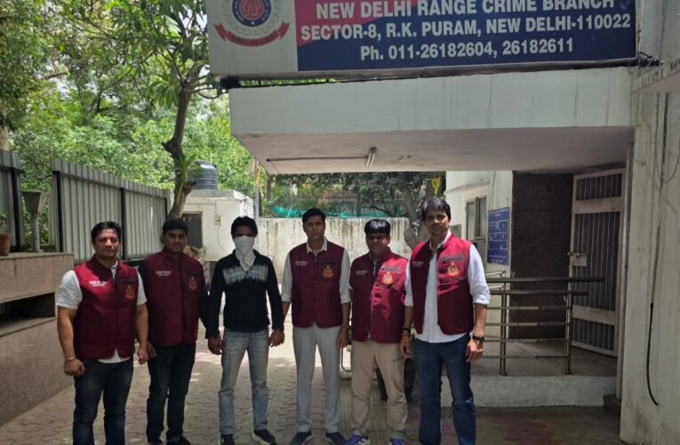 Delhi Police Crime Branch Arrests Hashim Baba Gang Shooter Wanted in Welcome Cafe Murder Case