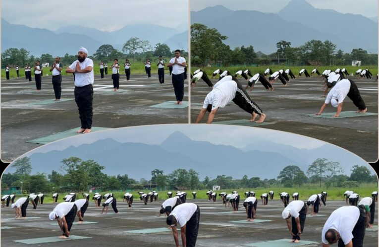 Indian Army  conduct yoga sessions in Arunachal Pradesh and Manipur