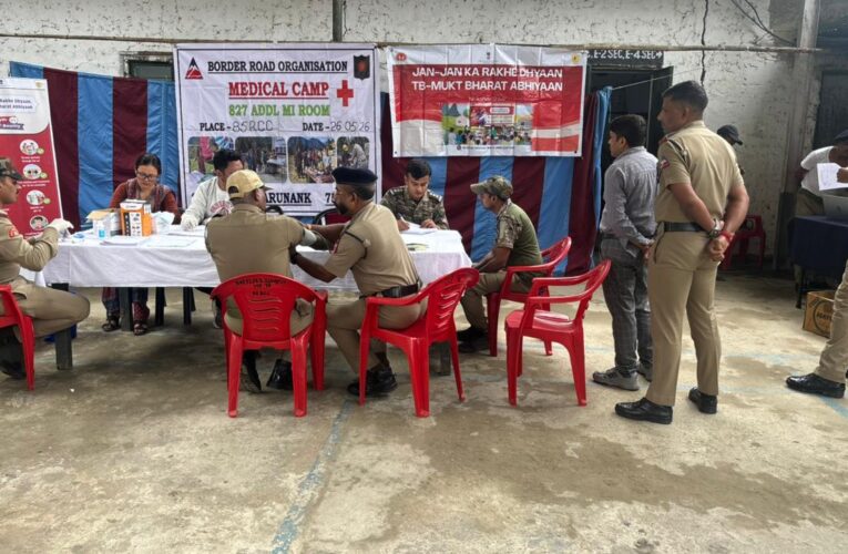 Border Roads Organisation organizes medical camp and health awareness drive in Koloriang
