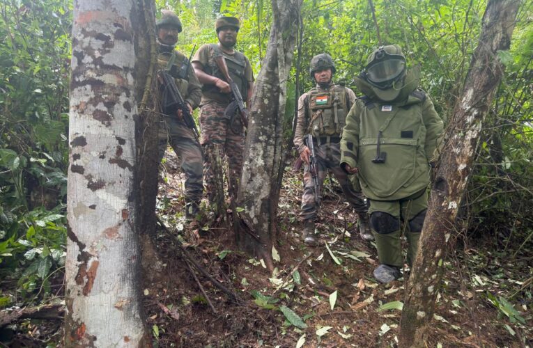 Assam Rifles recovers and neutralizes three IEDs in Jiribam district of Manipur