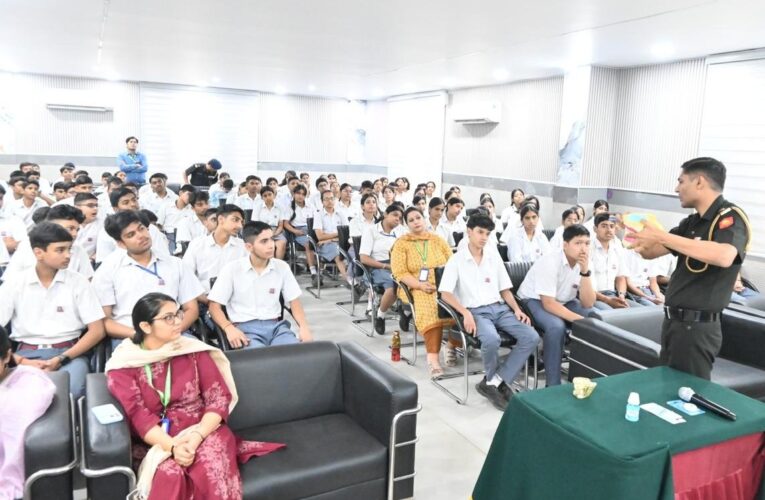 Delhi Military Dental Centre Organizes Tobacco Awareness Program at Army Public School