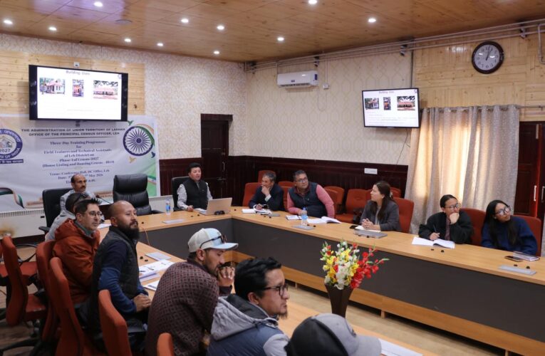 Comprehensive Three-Day Census 2027 Training Workshop Commences in Leh