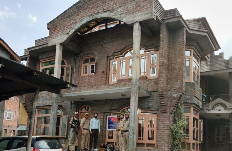 Srinagar Drug Crackdown: Properties Worth ₹5 Crore Attached Under NDPS Act