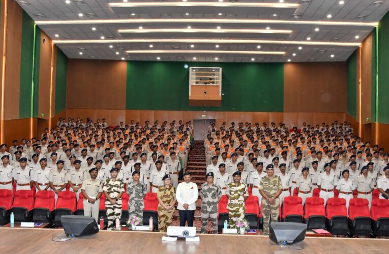 Veteran Diplomat T.V. Nagendra Prasad Empowers CISF NISA Trainees with Global Leadership Strategies