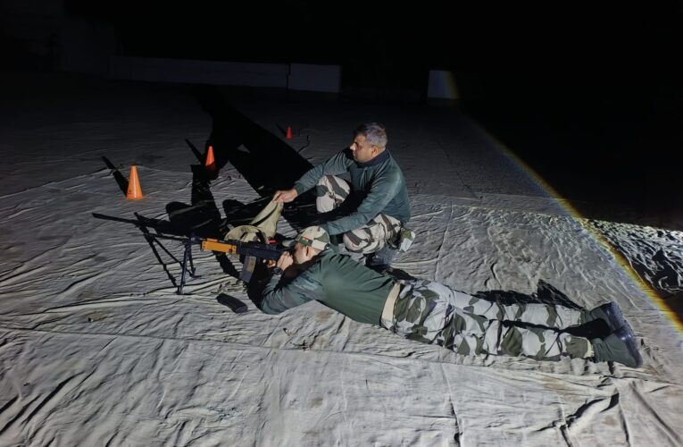 CISF Boosts Night Combat Readiness with Intensive Firing Drill in Rajasthan