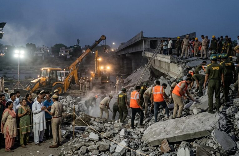Multiple Workers Trapped as Bridge Collapses in Jammu’s Bantalab