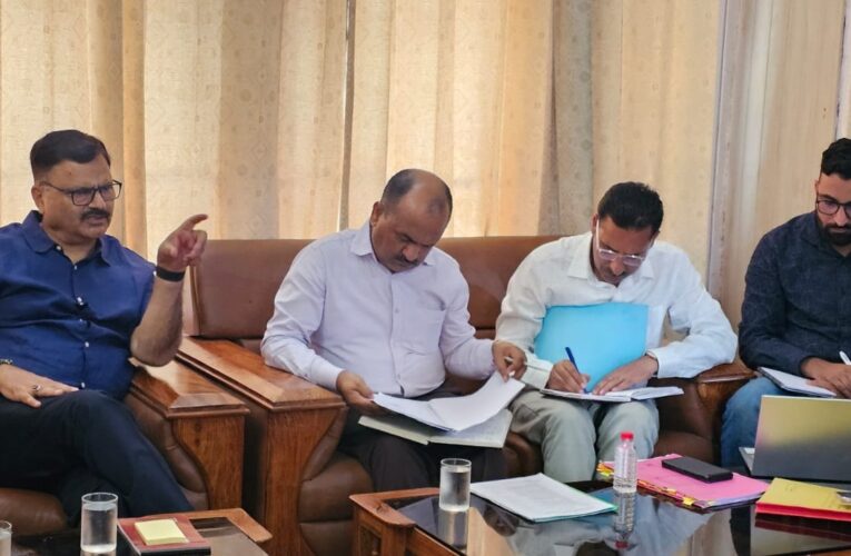 Javed Ahmed Rana Reviews Annual Action Plan for Poonch District