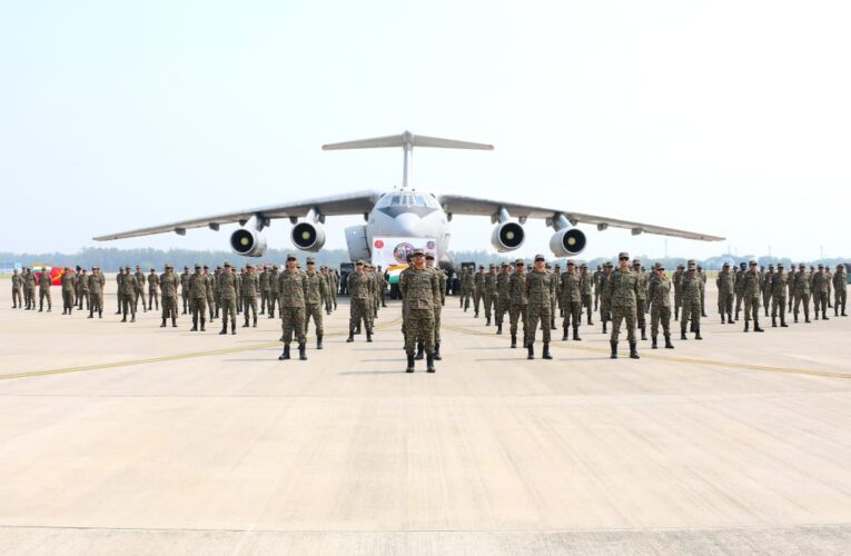 Indian Army departs for CINBAX 2026 military exercise in Cambodia