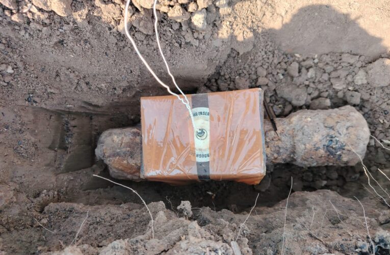 Rusted Mortar Shell Safely Destroyed in Arnia Sector Near Jammu Border