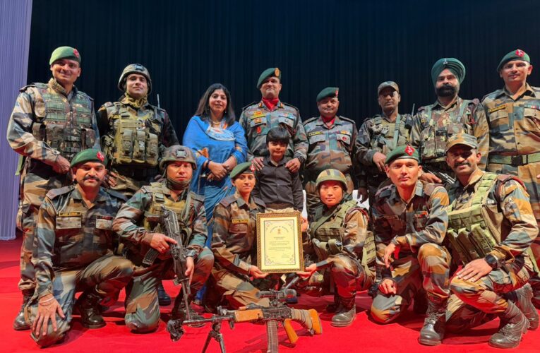 Srikona Battalion of Assam Rifles honoured with Manipur Governor unit citation for exemplary operational excellence
