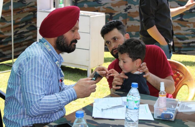 Indian Army and Quality Healthcare Hospital Host Mega Medical Camp in JK’s Kupwara