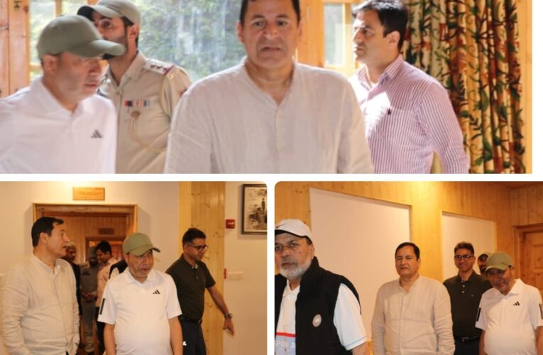 Minister Javid Ahmad Dar inspects Gulmarg Convention Centre and calls for upgraded tourist facilities at world-renowned destination