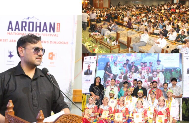 Minister Satish Sharma urges youth to lead drug-free India movement at Aarohan 2026