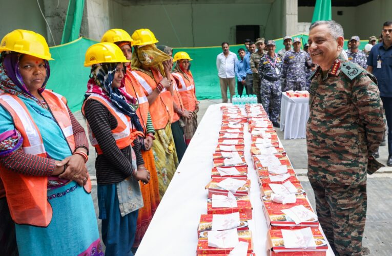 CDS General Anil Chauhan reviews construction progress of new HQ IDS complex at Mehram Nagar