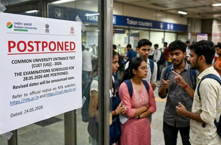 National Testing Agency postpones CUET UG 2026 exams scheduled for May 28