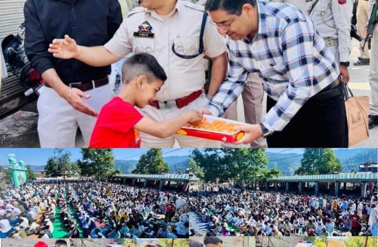 Eid-ul-Adha celebrations in Bhaderwah marked by prayers and sweet distribution