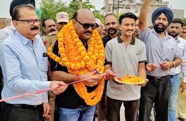 Jammu Greater Kailash double lane bridge inaugurated by Deputy Chief Minister