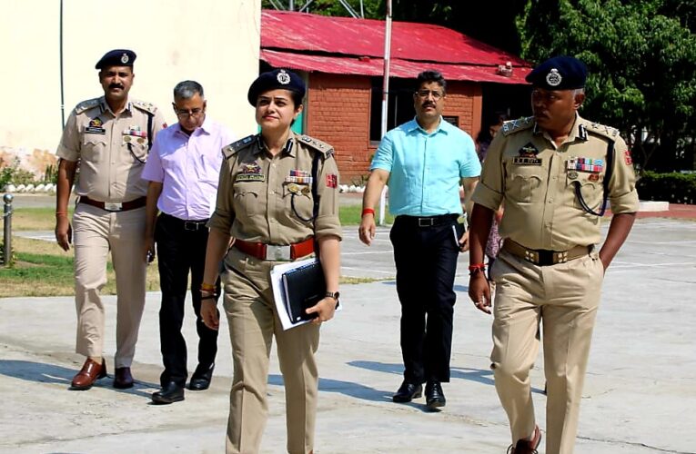 Jammu Zone Inspector General of Police reviews Amarnath Ji Yatra security preparedness in Kathua and Samba