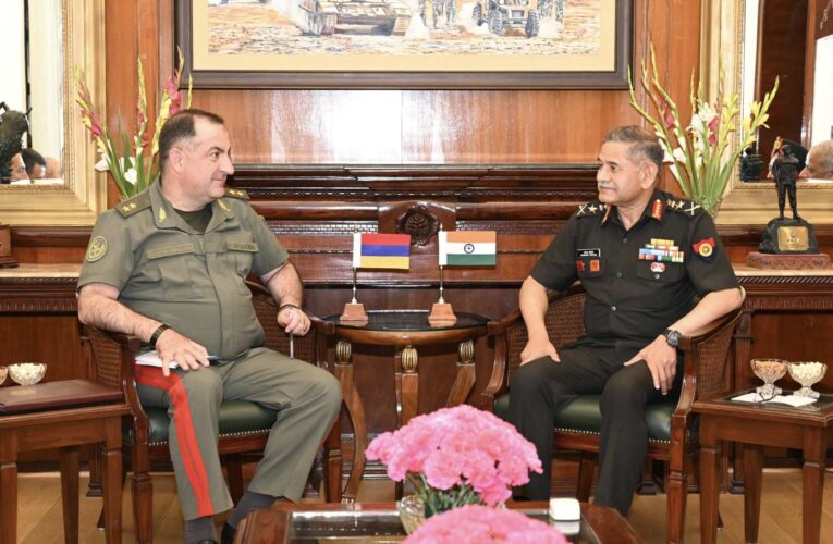 India and Armenia discuss military cooperation and regional security