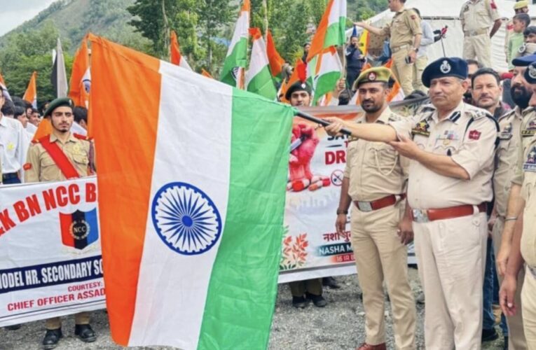 Anti-drug rally held in Banihal as part of Nasha Mukti Abhiyan campaign