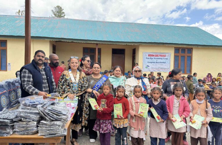 Inner Wheel District 307 Boosts Student Welfare at Sanasar Middle School