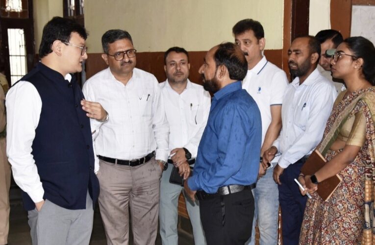 Udhampur Deputy Commissioner inspects lodgement centers and facilities for Shri Amarnath Ji Yatra 2026