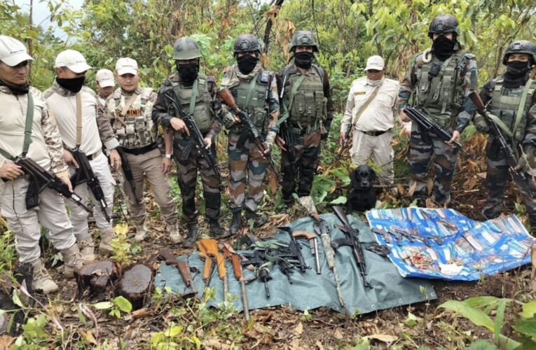 Assam Rifles Seizes Large Cache of Weapons and Ammo in Manipur