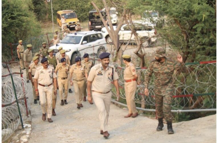 DIG Shridhar Patil reviews border security grid and operational readiness in Jammu