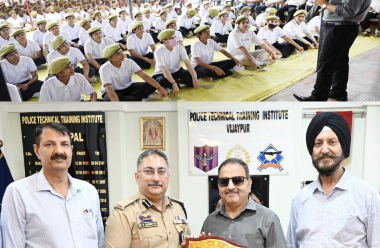 PTTI Vijaypur Hosts Expert Guest Lecture on Cyber Crime and Security for Police Trainees